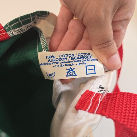 Vintage Peanuts Chicago Baseball Tote Bag Charlie Brown Snoopy Horizon USA NWT - Picture 8 of 11